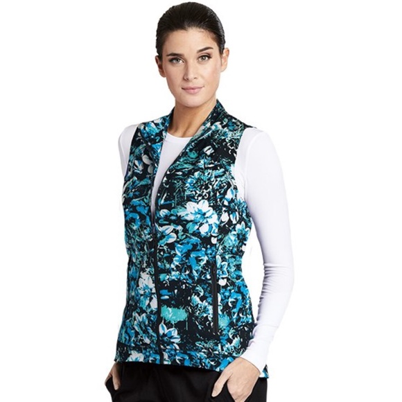 Barco Uniforms Jackets & Coats Nwt Barco Uniforms Night Bloom Scrub